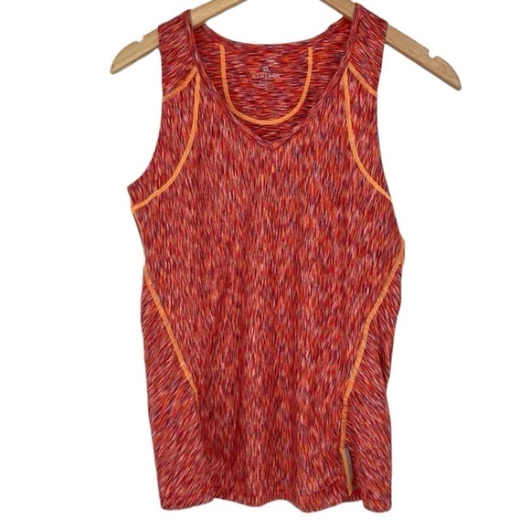 NWT Athleta Watermelon Pop Space Dye Run Tank - Picture 1 of 9